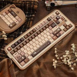 <strong>Books</strong> and Passing Time Keycaps 137 Keys Cherry Profile PBT Dye Sublimation Keycaps for 61/64/68 Mx <strong>Switch</strong> Mechanical Keyboard - Product Image 4