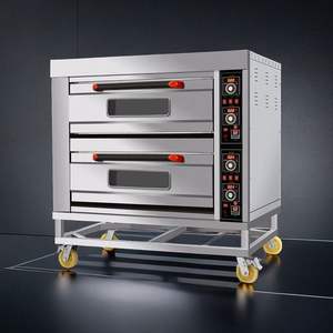 Horno Eléctrico 450C, Horno de Panadería Estático 90Cm, Horno Tandoori Integrado, Horno de Pizza a Gas, Horno Combinado Redondo Comercial a Gas LPG en Venta - Product Image 1