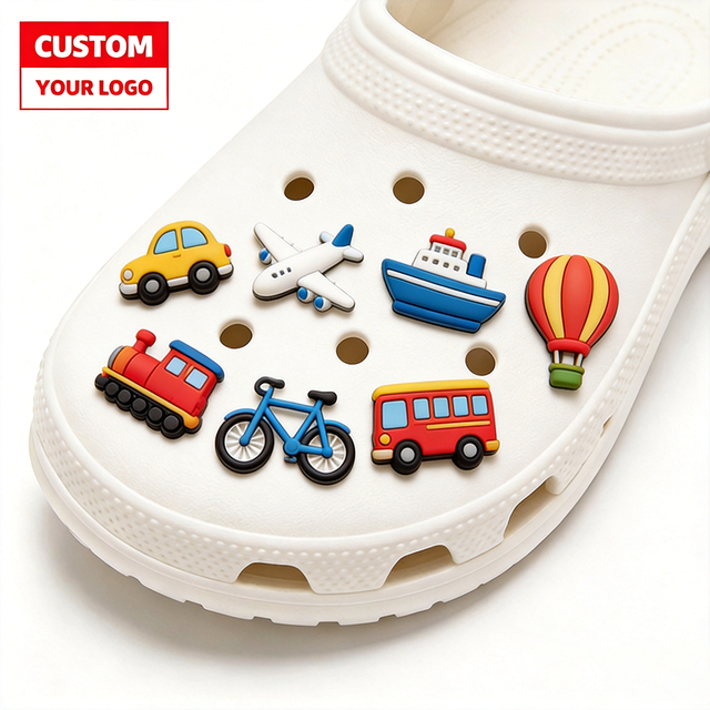 Personalized Eco-Friendly Promotional Custom PVC Logo Cartoon Anime Shoe Charms for Clogs