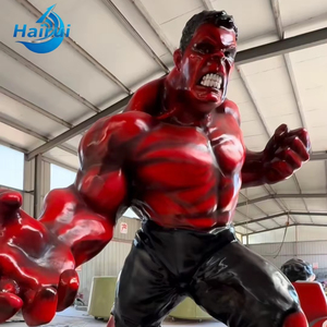 Estatuas de <span class=keywords><strong>Hulk</strong></span> de Fibra de Vidrio de Tamaño Real, Esculturas de Fibra de Vidrio de <span class=keywords><strong>Hulk</strong></span> en Venta - Product Image 1