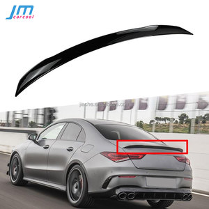Becquet noir à lèvre pour coffre arrière, accessoire pour voiture, Mercedes Benz W118, C118, CLA35, CLA180, CLA200, CLA250, CLA45, ligne <span class=keywords><strong>AMG</strong></span> <span class=keywords><strong>2019</strong></span> — 2024, ap02 - Product Image 1