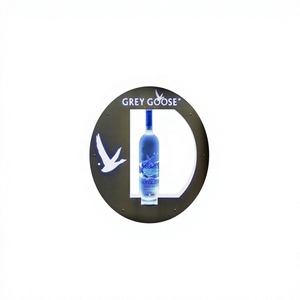 Customized Liquor Bottle <b>Display</b> Acrylic Wine Bottle Glorifier <b>Display</b> rack - Product Image 1