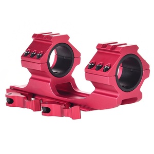 Montura Óptica Cantilever de Liberación Rápida, Alta Estabilidad, 25.4mm/30mm, Ligera, 244g, Aleación de Aluminio, Acabado Rojo Vibrante - Product Image 6