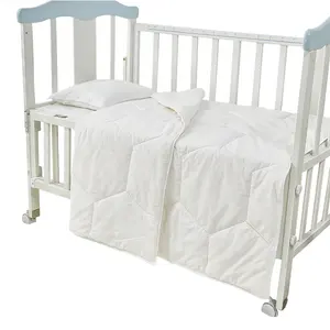 Portable Breathable Cotton Material Bedding Set for Baby Kids Toddler Included Bed Quilt and Pillow
