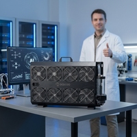 Kit de Radiador de Refrigeración Líquida Externo Integrado OCOCOO BC5, Bomba de Refrigeración por Agua de Alta Potencia de 4000W para Minería de GPU y PC