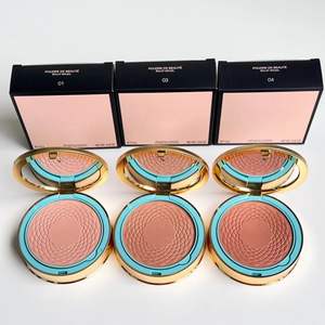 Bronzer compact végétalien de haute qualité de marque de luxe, maquillage pour le contour du visage, cosmétique, palette de poudre pressée mate. - Product Image 1