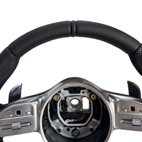 Volant avec design libellule en cuir compatible avec Mercedes Benz Classe C E W213 W203 W205