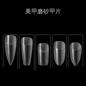 <span class=keywords><strong>EC</strong></span> Nuevo diseño Clear Full Cover Puntas de uñas de gel suave preformadas Easy-On Extensión de uñas para aplicación en los dedos - Product Image 4