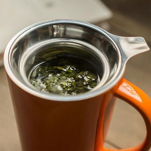 Infusor de té de malla de acero inoxidable con asa, reutilizable para el hogar, colador de café, filtro metálico para té a granel, infusor de té - Product Image 2