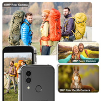 Teléfono Inteligente Resistente al Agua y al Polvo IP68, Desbloqueado, Android 4G LTE Global, 12MP+2MP/8MP, FCC, Desbloqueo por Huella Dactilar, Snapdragon
