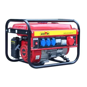 Bison New Design Home Use Portable Powerful Electrical Start Ohv 4Kva 4Kw 4000Watts Gasoline Generator