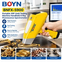 Spectromètre de fluorescence X portable (XRF) haute précision, résultats rapides pour le test de bijoux et le recyclage des métaux ferreux