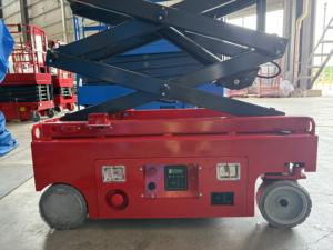 Plataforma Elevadora de Tijera Autopropulsada WELIFTRICH Mini de 6 m, 300 kg, de Acero, con Estabilizadores - Product Image 2