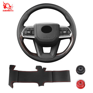 Housse de <span class=keywords><strong>volant</strong></span> de voiture en cuir Pu haute Performance spécifique pour <span class=keywords><strong>toyota</strong></span> <span class=keywords><strong>Land</strong></span> <span class=keywords><strong>Cruiser</strong></span> 2023 - Product Image 1