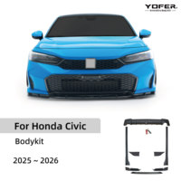 Nouvel Arrivage Yofer V2 Bodykit Night PRO Diffuseur Avant et Arrière Universel pour Pare-chocs de Voiture Honda Civic 2025 2026