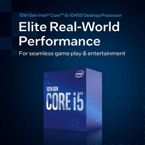 Nuevo Procesador de Escritorio para Juegos Core I5-10400, 6 Núcleos, 4.3 GHz, FM1 (Chipset Serie 400), 65W, Tecnología de Virtualización, Modelo No. Inte - Product Image 2