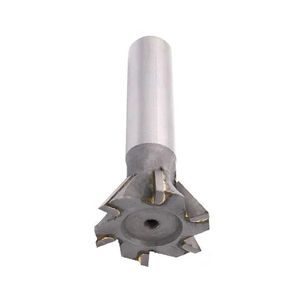 Outils à pointe de carbure Coupeur de fraise à queue d'aronde à pointe de carbure soudé 45 degrés pour l'acier inoxydable direct du fabricant indien - Product Image 1