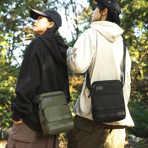 Sac bandoulière messager de haute qualité pour garçons, petit format, étanche et élégant, sac à l'épaule simple pour jeunes hommes - Product Image 5