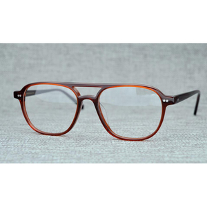 Monture de lunettes en acétate naturel, accessoire de protection pour les yeux - Product Image 4