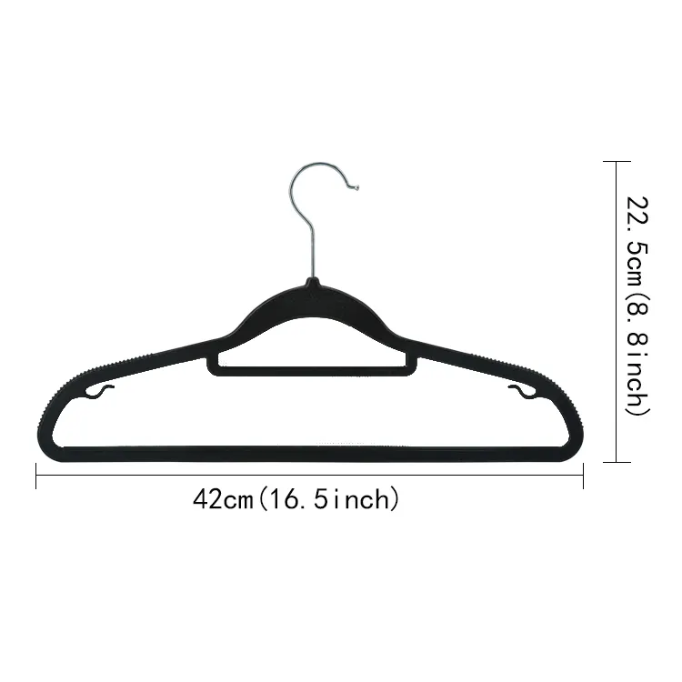 CHARISMA Laundry Plastic Clothes Coat Hangers Bulk Non Slip Thin Slim Plastic Hangers With 360 Rotating Hook