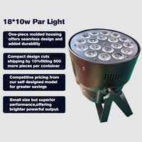 Precio de Fábrica DMX512 18*10W RGBW 4en1 Luz LED Par para Escenario, Fiesta, DJ, Club, Live House