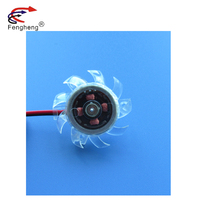 Ventilateur de refroidissement Transparent sans brosse DC 40mm 4010 lame en plastique à faible bruit sans cadre 5VDC/12VDC/24VDC Restaurants personnalisation OEM