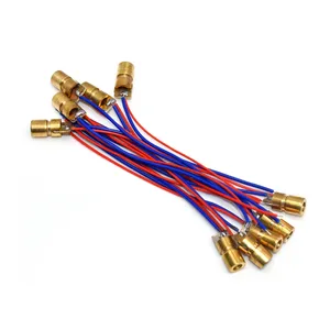 10PCS 5V 650nm 5mW có thể điều chỉnh <span class=keywords><strong>Laser</strong></span> Dot Diode mô-đun Red Sight đồng đầu Mini Con trỏ <span class=keywords><strong>laser</strong></span> - Product Image 3