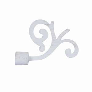 ANTIQUE LINE - FINITION DE RIDEAU À FLEURS, COULEUR BLANC-BEAIGE - Product Image 1