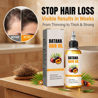 Aceite de Batana Sin Refinar, Aceite Natural para el Cabello, Control del Frizz, Suavidad, Brillo y Cuidado del Cuero Cabelludo, Para Todo Tipo de Cabello, Venta al Por Mayor
