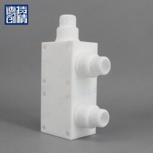 Dechuang <b>PTFE</b> Valve Body DC-255 For Semiconductor And Photovoltaic Industry - Product Image 3
