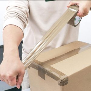 เทปกาว bomei สีน้ำตาล2.4Mil ขนาด1.88นิ้ว <span class=keywords><strong>x</strong></span> 60Yds พร้อมหัวจ่าย6ม้วนสำหรับการจัดส่งการเคลื่อนย้ายการจัดเก็บ - Product Image 5