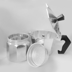 Filtre à café à <span class=keywords><strong>induction</strong></span> en aluminium pour cuisinière <span class=keywords><strong>italienne</strong></span> Percolateur Espresso Cafetière Moka Cafetière - Product Image 6