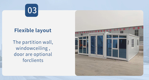 Hot bán 20ft <span class=keywords><strong>Modular</strong></span> prefab thép <span class=keywords><strong>container</strong></span> thuận tiện mở rộng <span class=keywords><strong>container</strong></span> nhà - Product Image 6