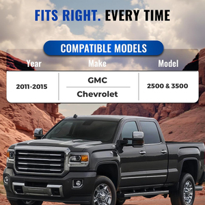 Attelage à col de cygne robuste AMBITION adapté aux Chevrolet/GMC 2500 et 3500 de 2011 à 2015, utilisé pour le remorquage de remorques/du bétail/des bateaux/de la cargaison - Product Image 5
