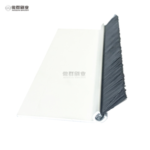 Nhôm hồ sơ màu đen cửa con dấu Dải bàn chải Mohair cho cửa sổ nhôm - Product Image 4