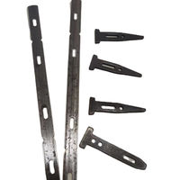 Entretoises en acier pour coffrage, accessoires de construction, attaches plates, entretoises murales, cales