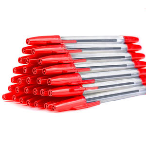 Bolígrafo Simple y Práctico de Plástico 1.0, Clásico en Rojo, Azul y Negro, para Escritura, Oficina, Escuela, Estudiantes, Papelería - Product Image 6