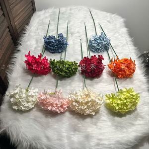 Junheyuan - Arreglo Floral de Hortensia Artificial de una Sola Rama, Decoraciones para el Hogar y Bodas - Product Image 4