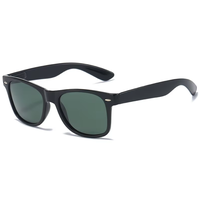 Lunettes de soleil polarisées carrées de style urbain européen et américain pour hommes, lunettes rétro de haute qualité UV400, lunettes de soleil de marque de créateur