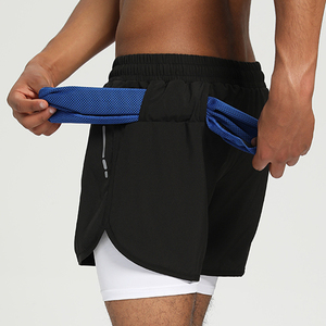 Shorts athlétiques de sport pour hommes Basketball Mesh Quick Dry Fitness Shorts Summer Gym Joggers Casual Respirant Men Beach Shorts 284 - Product Image 3