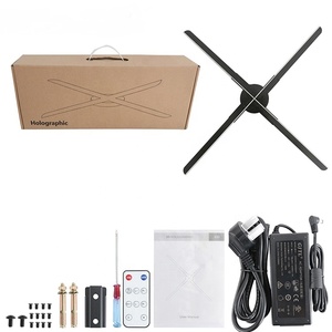 Chuyên nghiệp <span class=keywords><strong>3D</strong></span> Holographic hiển thị quảng cáo Máy 3000cd/m2 LED <span class=keywords><strong>Hologram</strong></span> chiếu 1024*1024 Độ phân giải 75cm không khí có thể nhìn thấy - Product Image 3