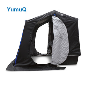 YumuQ 1.37x0.86x0.54m 600D Oxford Camping Imperméable Portable Extérieur Tente de pêche sur glace personnalisée pour <span class=keywords><strong>l</strong></span>'hiver - Product Image 3