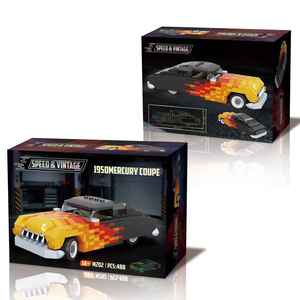 Kit de Construcción Compatible con el Modelo Crystal Coupe Lead Sled Speed & Champions - Juguete de Construcción de 488 Piezas para Niños - Product Image 4