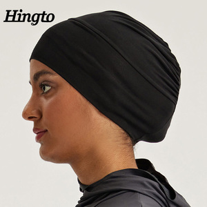 Bán buôn Tùy chỉnh cao cấp đồng bằng Jersey bên trong cap hijab cho hồi giáo Modal rắn màu Muslim hijab innercap - Product Image 6