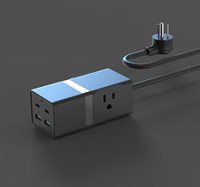 Pengisi Daya Cepat 65W Gan dengan Perlindungan OTP/OVP, Mendukung PD, 2 Port USB + 2 Port Type-C untuk Ponsel & Perangkat Elektronik