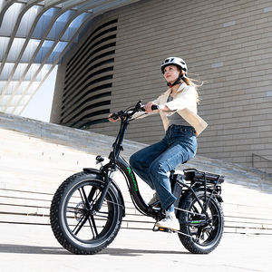 Bicicleta Eléctrica Plegable KOOLUX de 20 Pulgadas, Profesional, con Llantas Gruesas, de Aluminio, 7 Velocidades, Modelo BK6S PRO, en Oferta, Tamaño Mini - Product Image 3