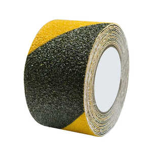 Cinta Antideslizante de Doble Color de Alta Visibilidad para Seguridad, Cinta de Agarre Antideslizante para Pisos de Fábricas y Almacenes - Product Image 4