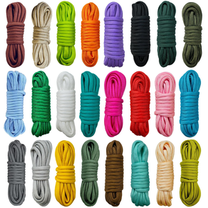 Corde en coton 100% standard de 9 mm de haute qualité, fournie par une usine chinoise, pour le tricot et le crochet DIY - Product Image 1