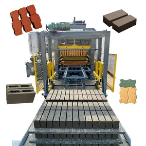 Máquina para fazer tijolos de concreto de alta qualidade QT5-15 Máquina de intertravamento de blocos de concreto para uso doméstico