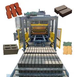 QT5-15 vollautomatische hydraulische Druckziegelmaschine hochwertige Betonblock-Verriegelungsmaschine für den heimgebrauch